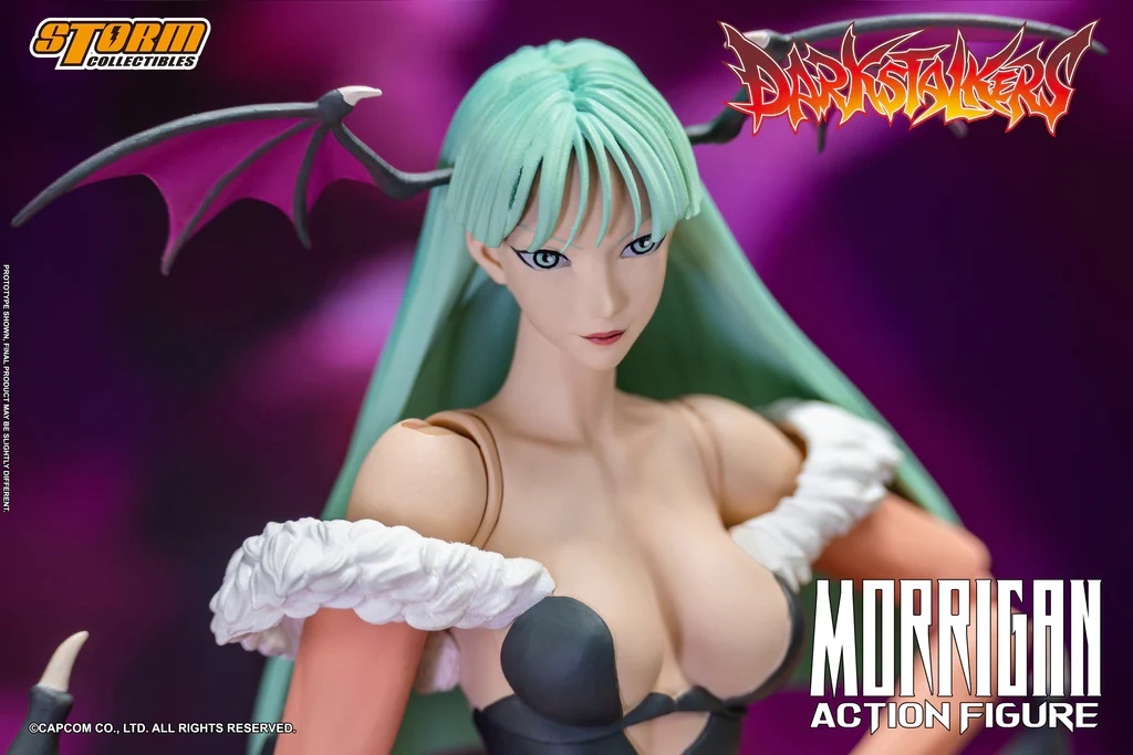 美豔與實力兼具!STORM COLLECTIBLES《魔域幽靈》莫莉卡 MORRIGAN