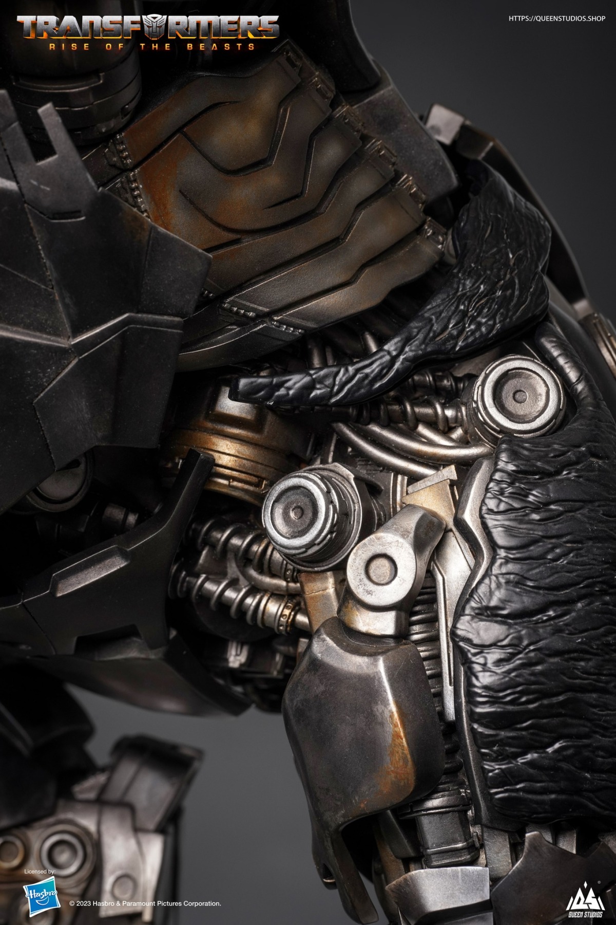 Queen Studios《變形金剛:萬獸崛起》強大金剛「金剛王」(Optimus Primal)全身雕像