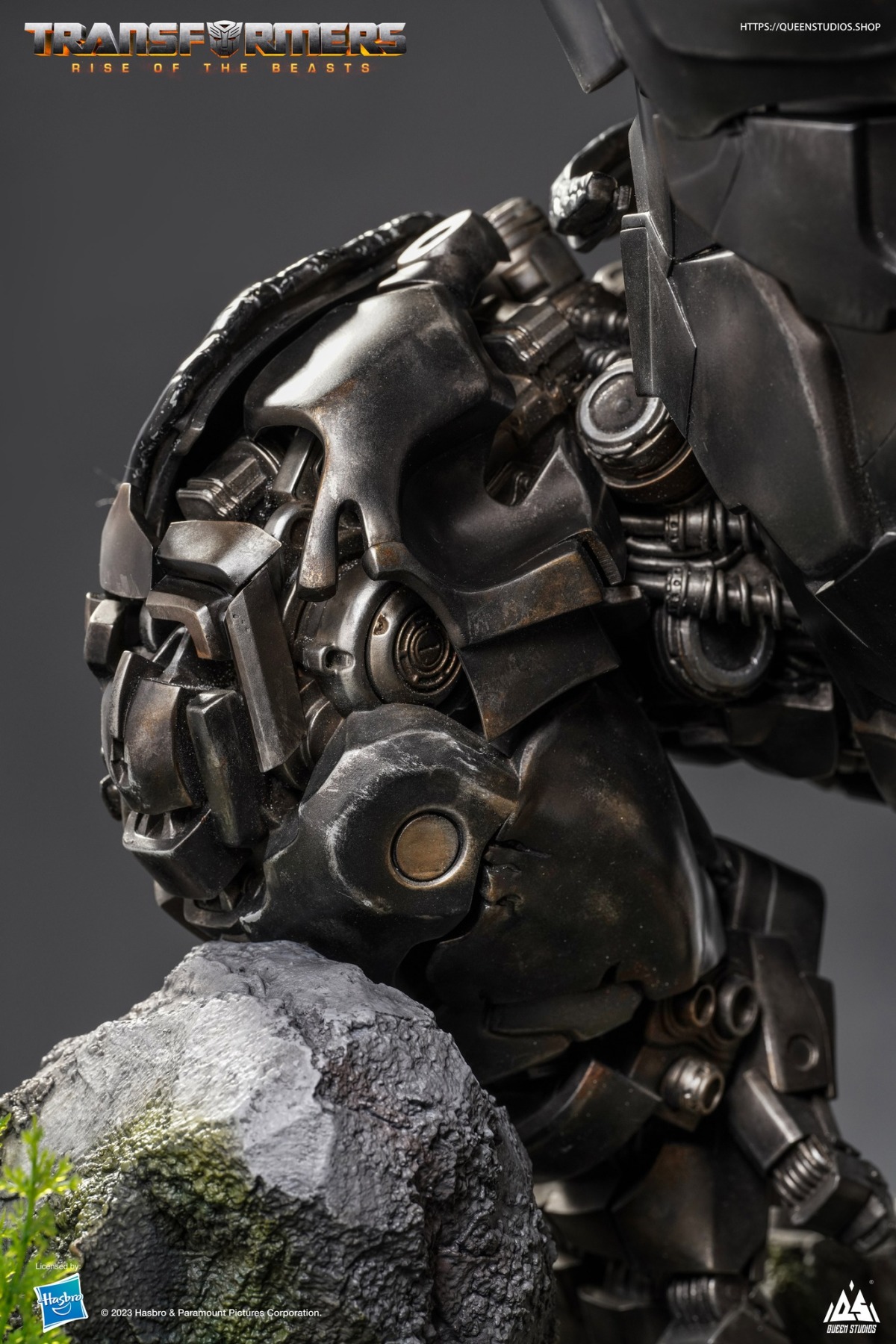 Queen Studios《變形金剛:萬獸崛起》強大金剛「金剛王」(Optimus Primal)全身雕像