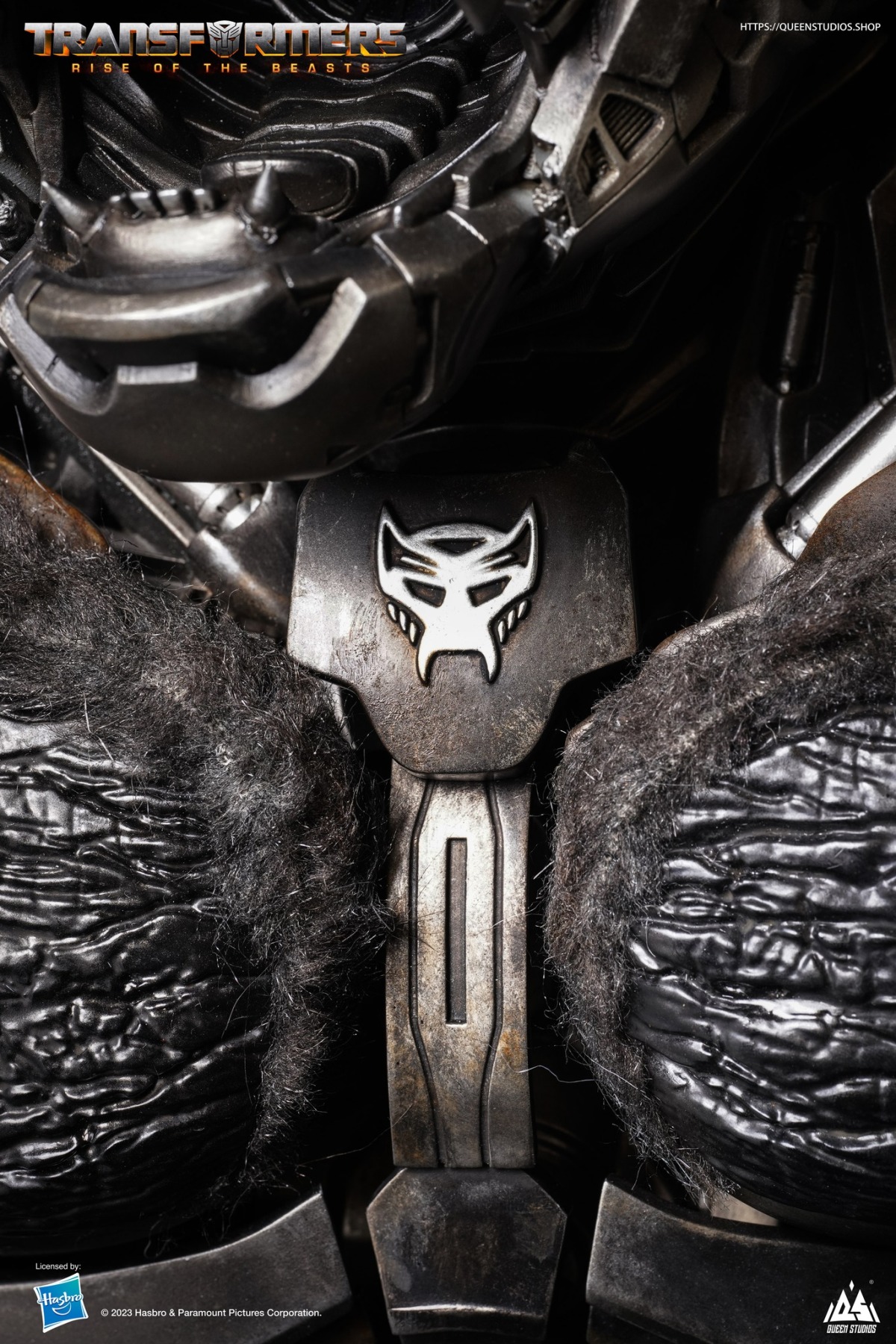 Queen Studios《變形金剛:萬獸崛起》強大金剛「金剛王」(Optimus Primal)全身雕像