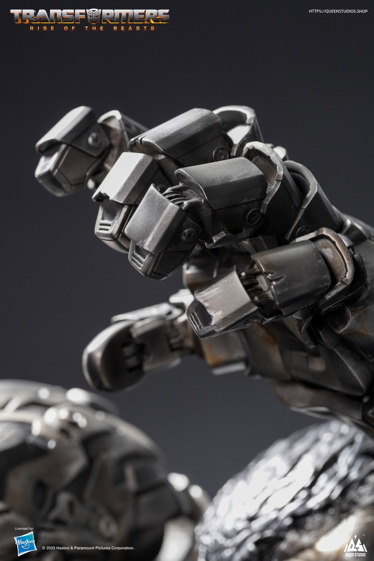 Queen Studios《變形金剛:萬獸崛起》強大金剛「金剛王」(Optimus Primal)全身雕像