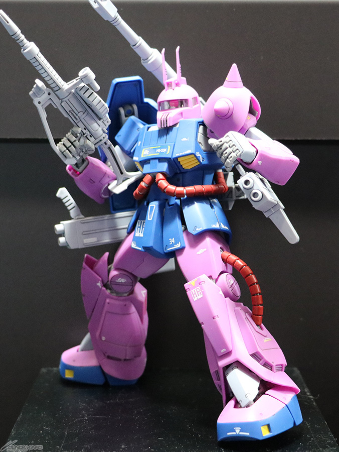 鋼彈基地最新限定鋼普拉『MG 1/100 薩克加農（Ζ鋼彈Ver.）』試作品公開！