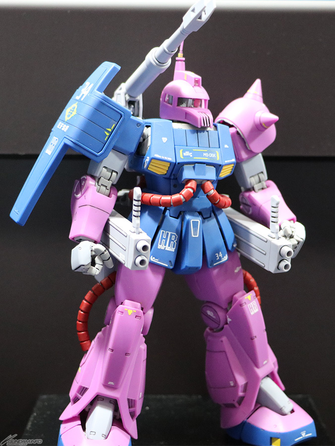 鋼彈基地最新限定鋼普拉『MG 1/100 薩克加農（Ζ鋼彈Ver.）』試作品公開！