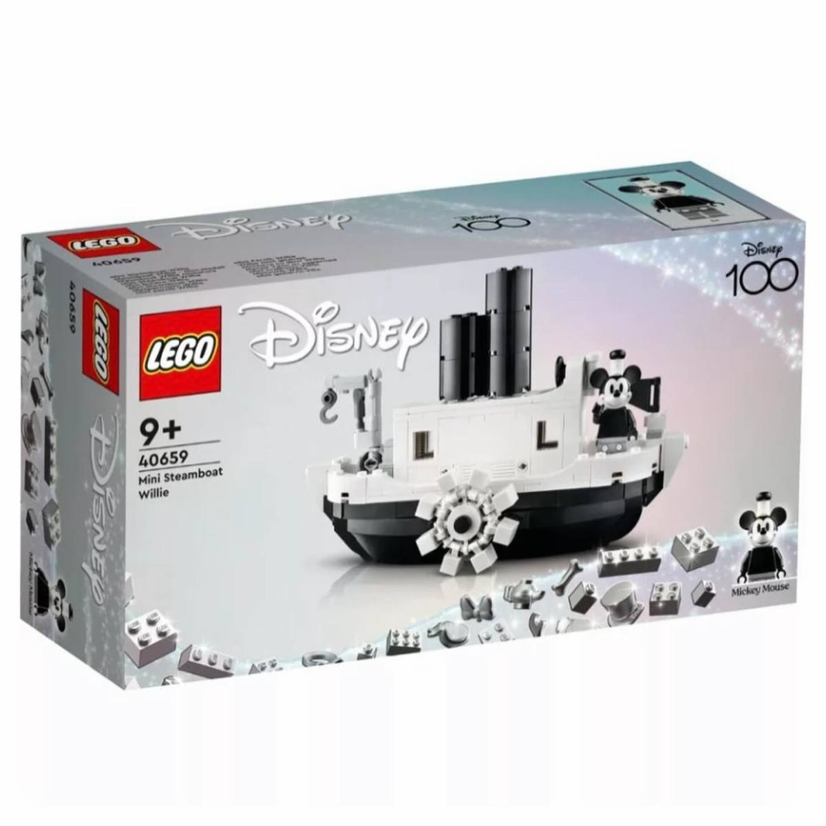 LEGO 40659「迷你汽船威利號」（Mini Steamboat Willie）經典汽船縮小後再次入港！