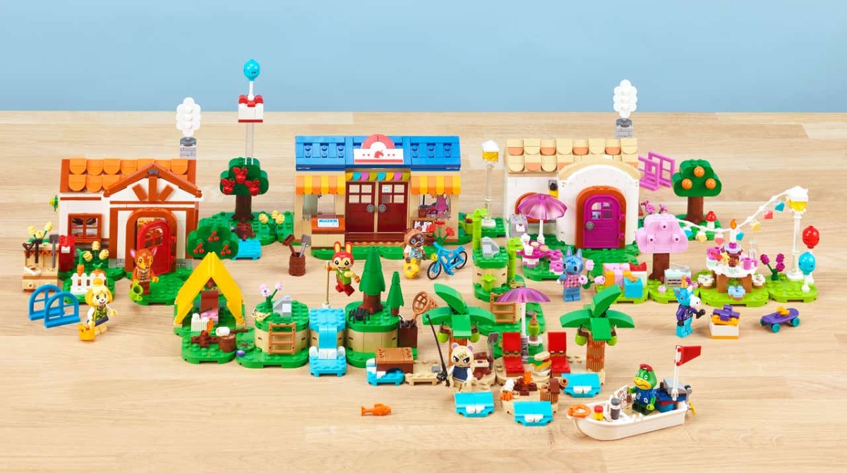 LEGO 77046～77050《動物森友會》五款盒組發表 作為島民好好幫鄰居蓋房子囉！