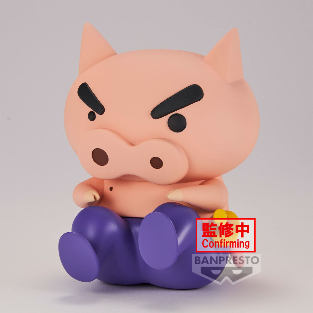 BANPRESTO《蠟筆小新》小新、肥嘟嘟左衛門、動感超人、康達姆機器人 屁屁走路造型立體化！