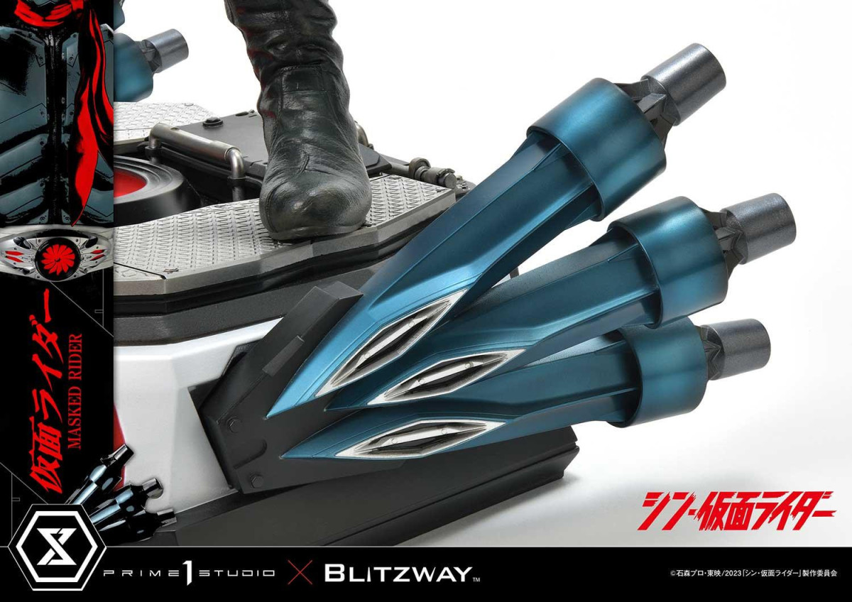 Prime 1 Studio《新・假面騎士》假面騎士(仮面ライダー)1/4 比例全身雕像