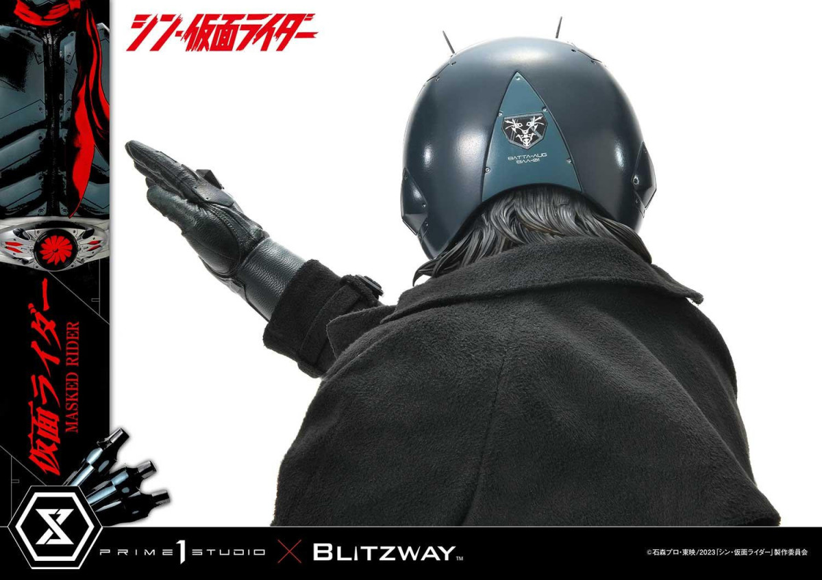 Prime 1 Studio《新・假面騎士》假面騎士(仮面ライダー)1/4 比例全身雕像