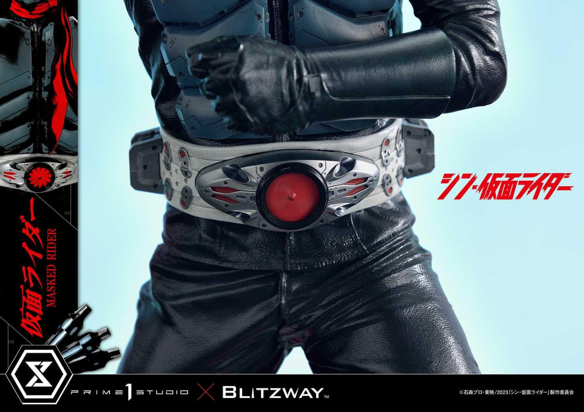 Prime 1 Studio《新・假面騎士》假面騎士(仮面ライダー)1/4 比例全身雕像