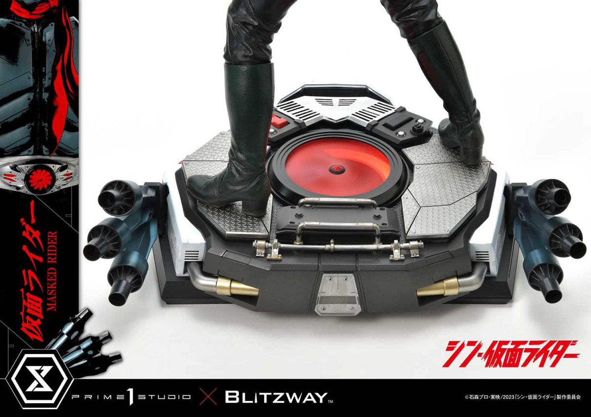 Prime 1 Studio《新・假面騎士》假面騎士(仮面ライダー)1/4 比例全身雕像