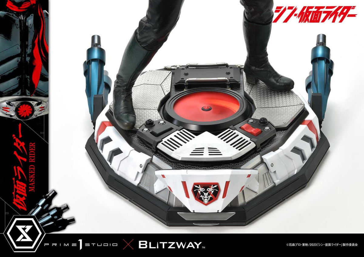 Prime 1 Studio《新・假面騎士》假面騎士(仮面ライダー)1/4 比例全身雕像