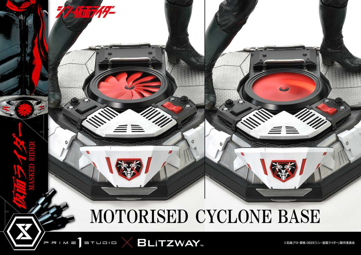 Prime 1 Studio《新・假面騎士》假面騎士(仮面ライダー)1/4 比例全身雕像