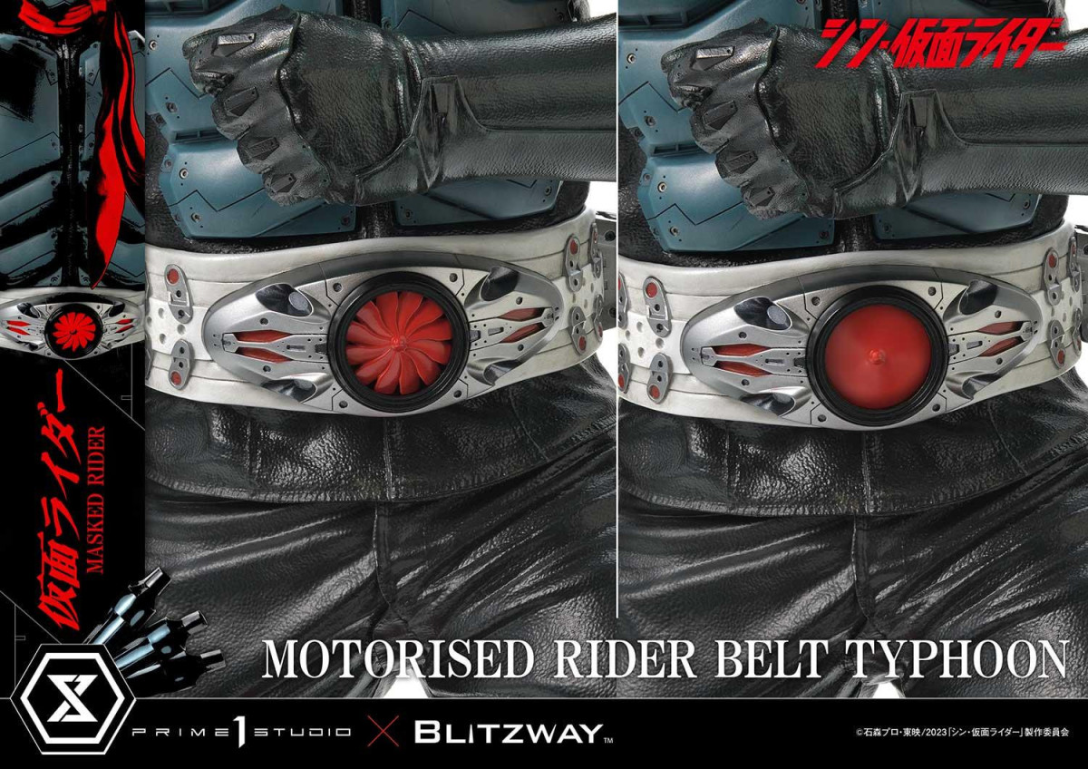 Prime 1 Studio《新・假面騎士》假面騎士(仮面ライダー)1/4 比例全身雕像