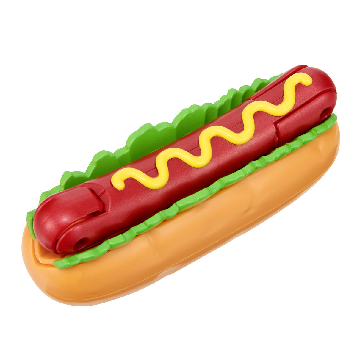 萬代變形合體玩具『UNITROBORN 奇蝦熱狗堡』還能化身可愛的腕龍型機器人！