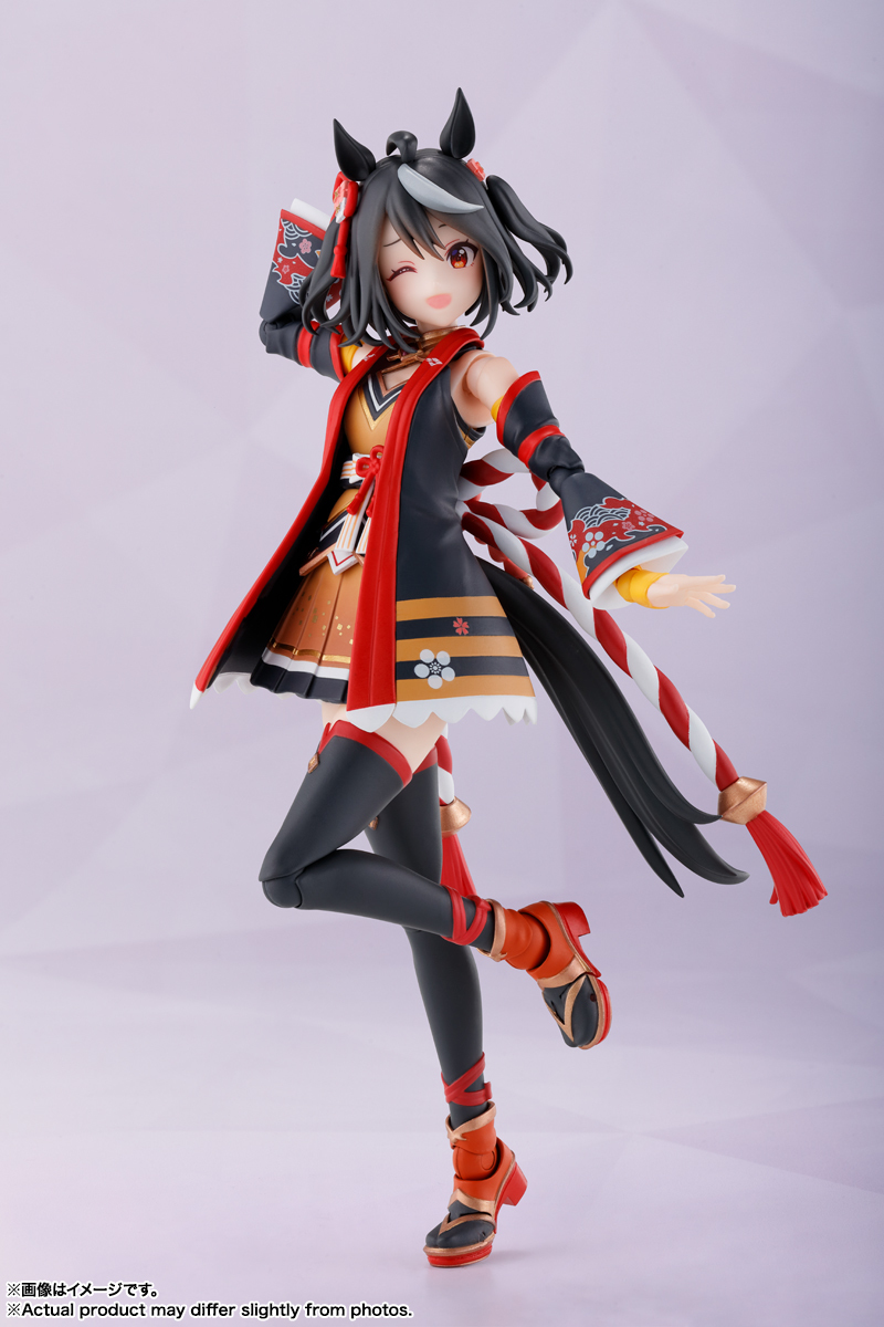S.H.Figuarts『賽馬娘Pretty Derby 北部玄駒 可動人偶』再現華麗勝負服造型！