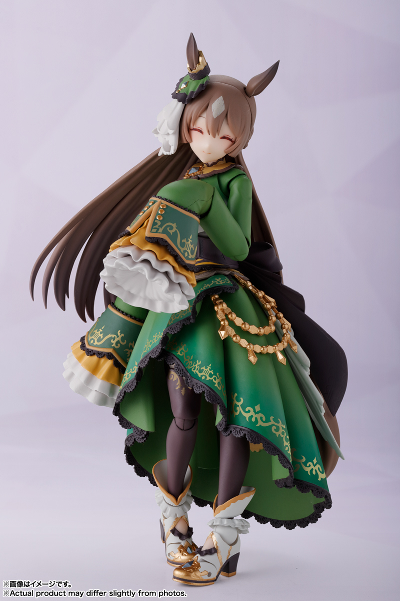 S.H.Figuarts『賽馬娘Pretty Derby 里見光鑽 可動人偶』再現勝負服華麗刺繡與極具份量的大袖！