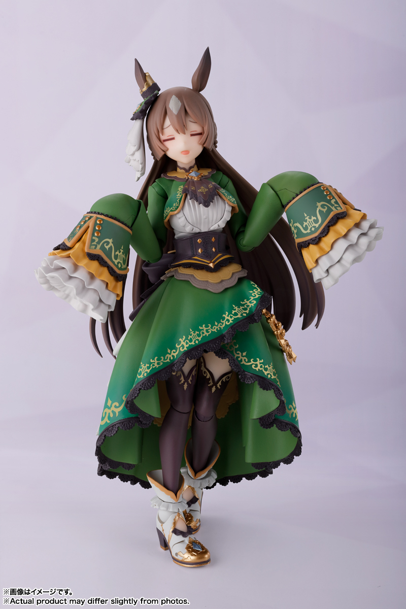 人気カラーの S.H.Figuarts『賽馬娘Pretty Derby 里見光鑽可動人偶』再現勝負 ヘアエクステンション・かつら・アクセサリ