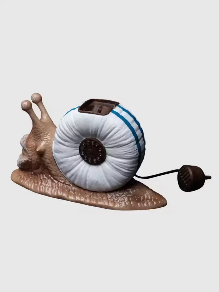 ToyQube『Netflix航海王真人版 電話蟲存錢筒(卡普)』擬真還原!偷存私房錢就靠牠啦