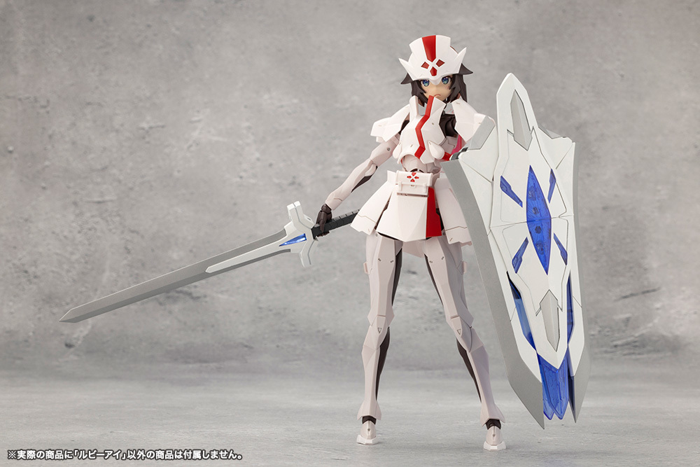 壽屋組裝模型『無限邂逅 Megalo Maria』第二彈商品「RUBY EYE」帥氣護士風格新角色登場!