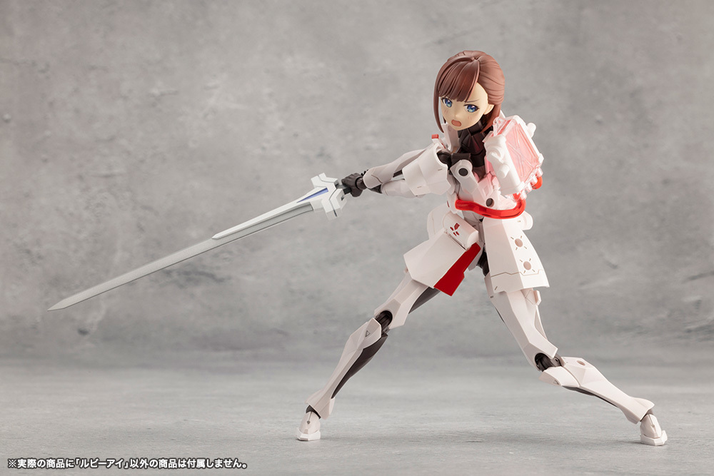 壽屋組裝模型『無限邂逅 Megalo Maria』第二彈商品「RUBY EYE」帥氣護士風格新角色登場!