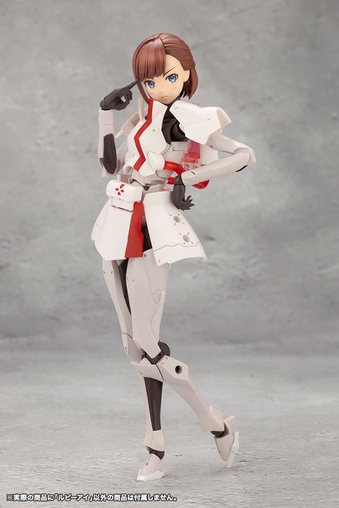 壽屋組裝模型『無限邂逅 Megalo Maria』第二彈商品「RUBY EYE」帥氣護士風格新角色登場!