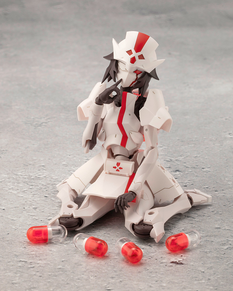 壽屋組裝模型『無限邂逅 Megalo Maria』第二彈商品「RUBY EYE」帥氣護士風格新角色登場!