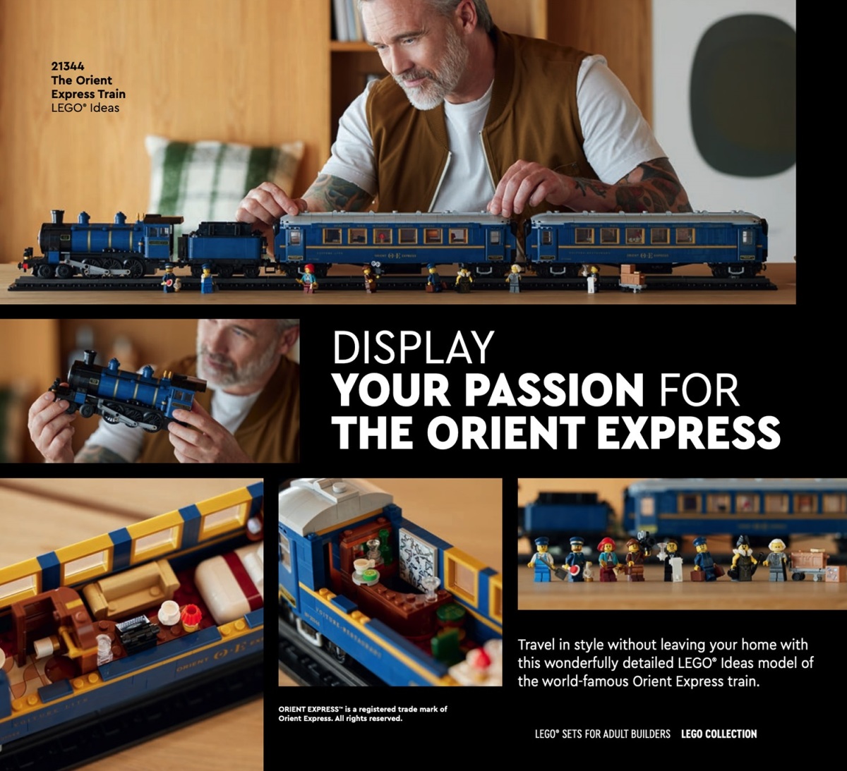 LEGO 21344 Ideas 系列「東方快車」（The Orient Express）曝光！