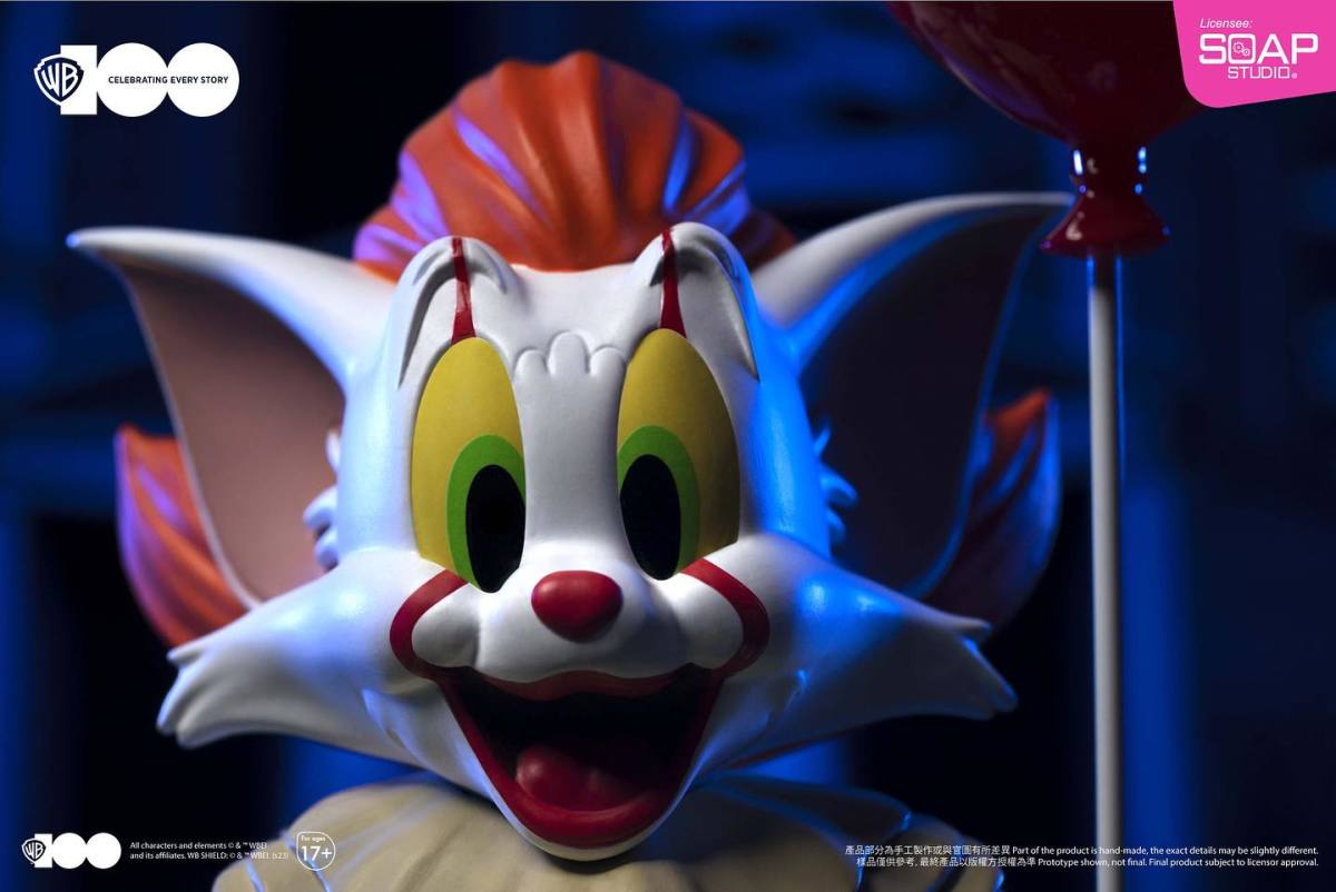 Soap Studio 華納一百週年紀念「化身潘尼·懷斯的湯姆貓」公開!