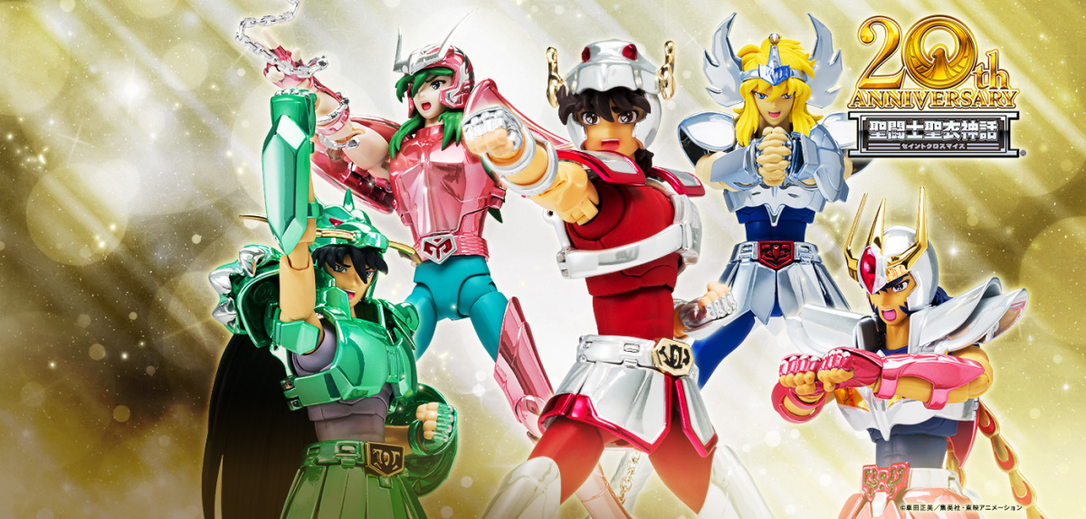 『聖闘士聖衣神話 仙女座 瞬(初期青銅聖衣)20th Anniversary Ver.』電鍍再現動畫中的粉色聖衣