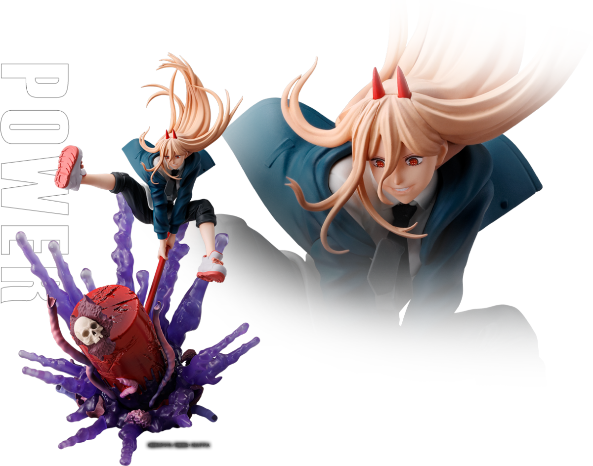 『Figuarts ZERO鏈鋸人 帕瓦』巨大的血之槌重擊!再現內臟噴飛的躍動場景