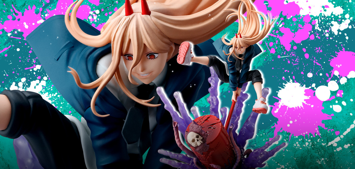 『Figuarts ZERO鏈鋸人 帕瓦』巨大的血之槌重擊!再現內臟噴飛的躍動場景