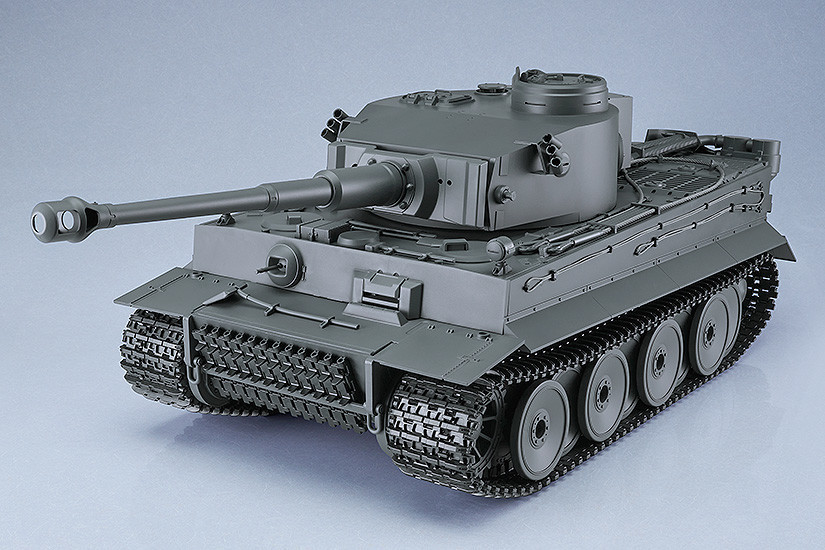全長 70 公分魄力尺寸 plamax 德軍重型戰車虎式戰車 tiger i 1 12 比例組裝模型具備超高真實度細節造型 玩具人