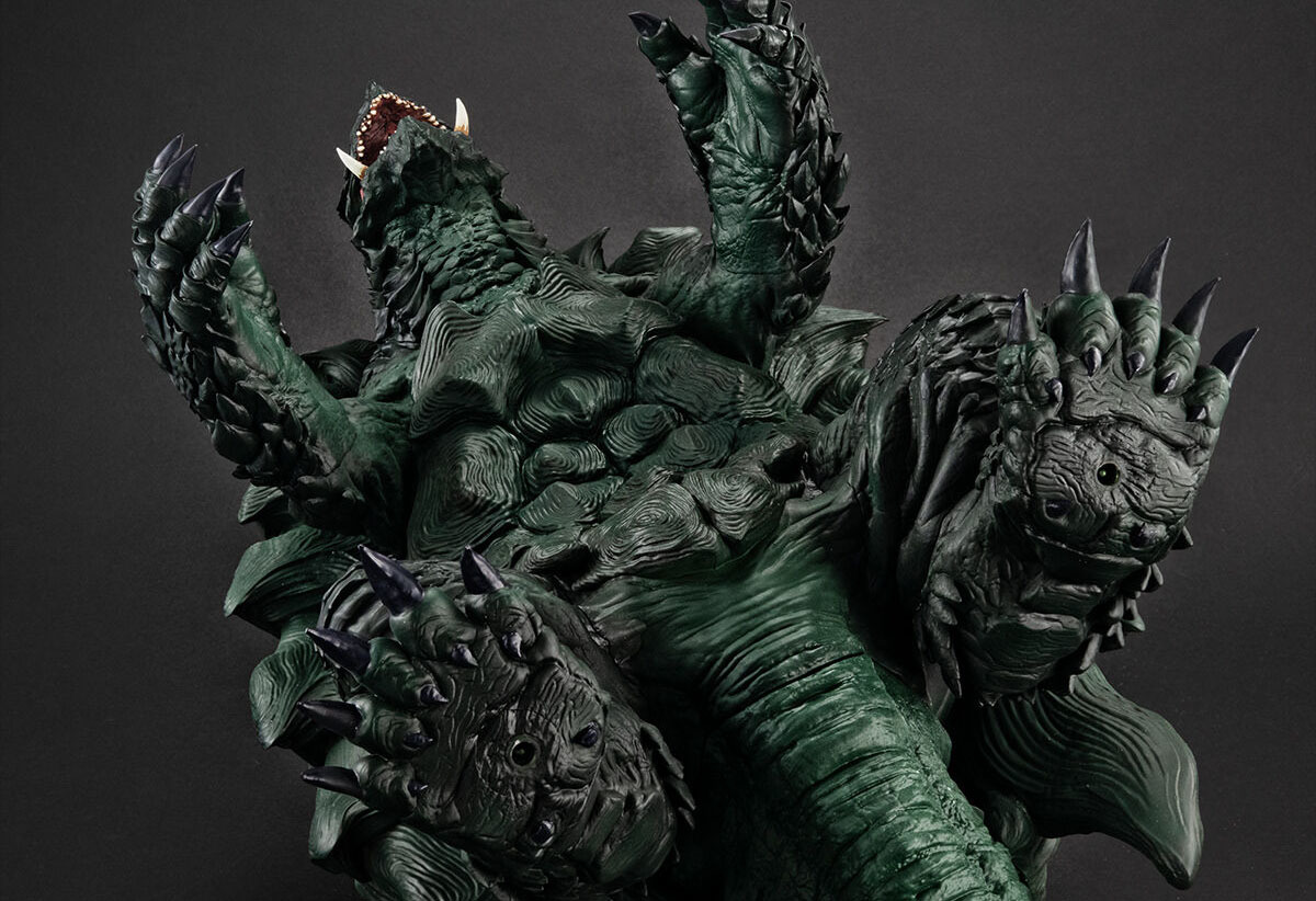 UA Monsters『大怪獸卡美拉:重生 卡美拉(2023)』魄力 30 公分雕像再現豐富聲光效果!
