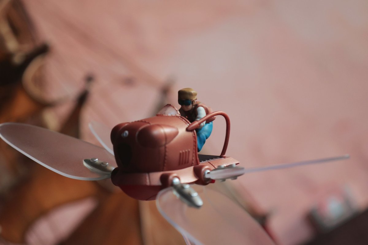 橡子共和國《天空之城》「滿滿的鼓翼機收藏」盒玩 空中海盜朵拉一族之小型飛行機登場！