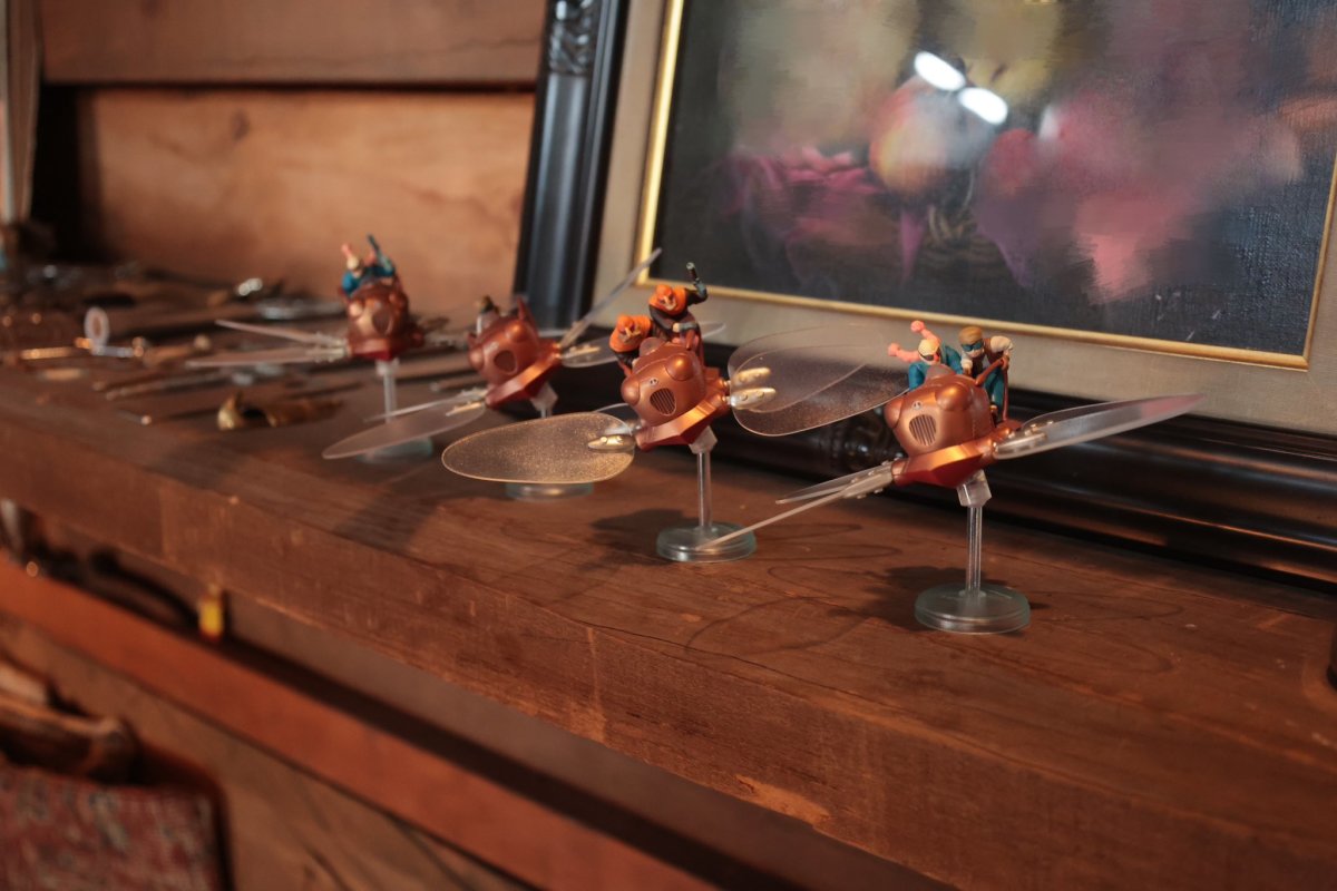 橡子共和國《天空之城》「滿滿的鼓翼機收藏」盒玩 空中海盜朵拉一族之小型飛行機登場！