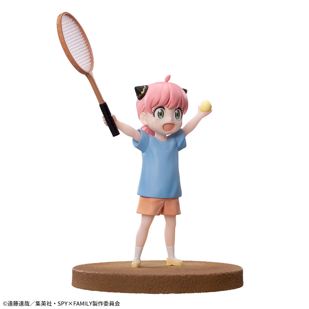 SEGA PRIZE Luminasta《SPY×FAMILY間諜家家酒》「安妮亞·佛傑 網球 Ver.」立體人形 安妮亞很會打全壘打!
