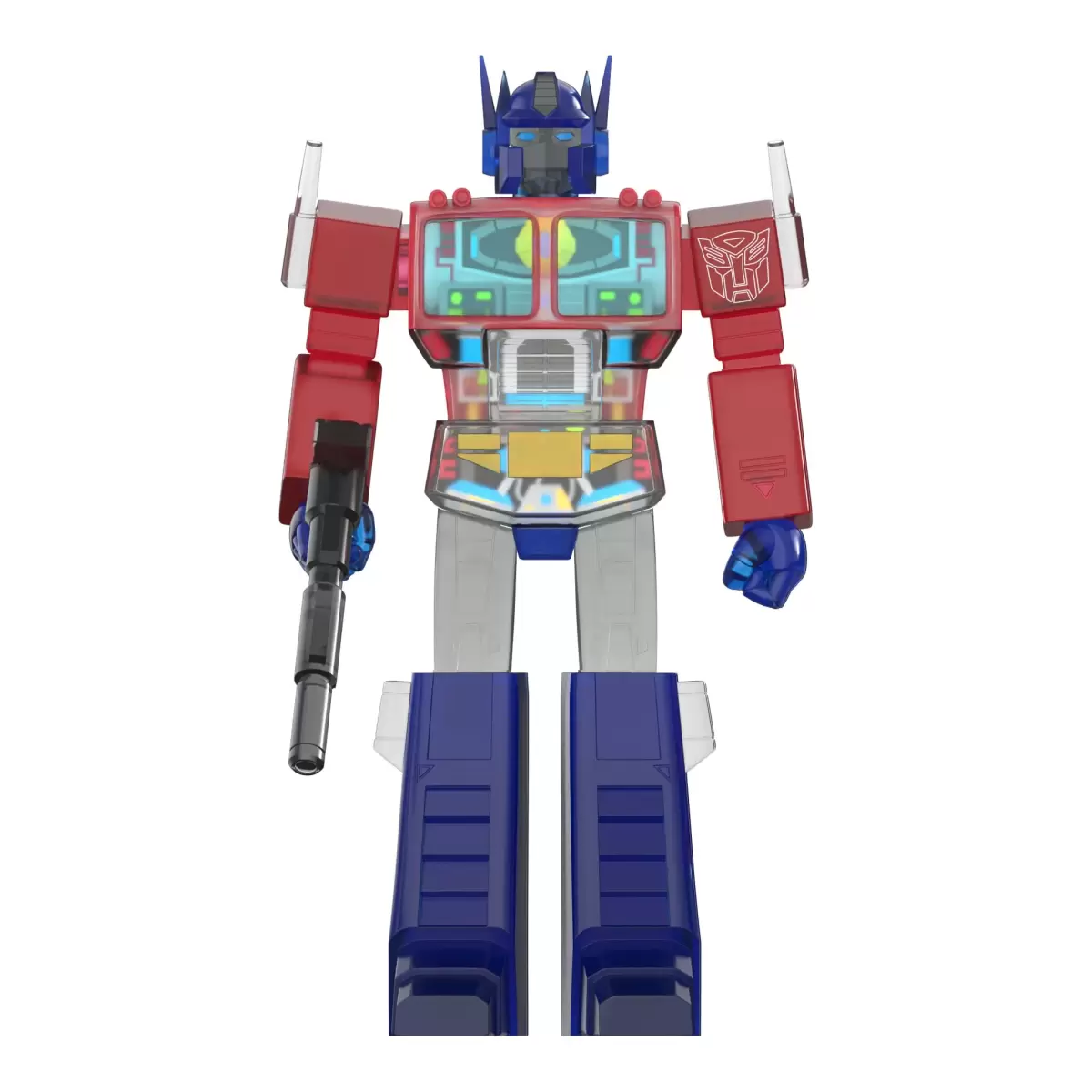 SUPER7『Super Cyborg 柯博文(透明紅/藍)』11吋可動玩具 透明胸甲展現內部機構【NYCC 2023】