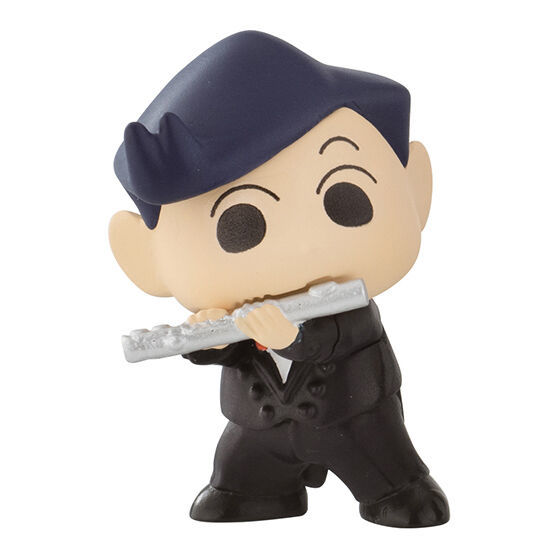 GASHAPON『蠟筆小新 大樂隊』 轉蛋 春日部防衛隊難得認真的正裝演奏!