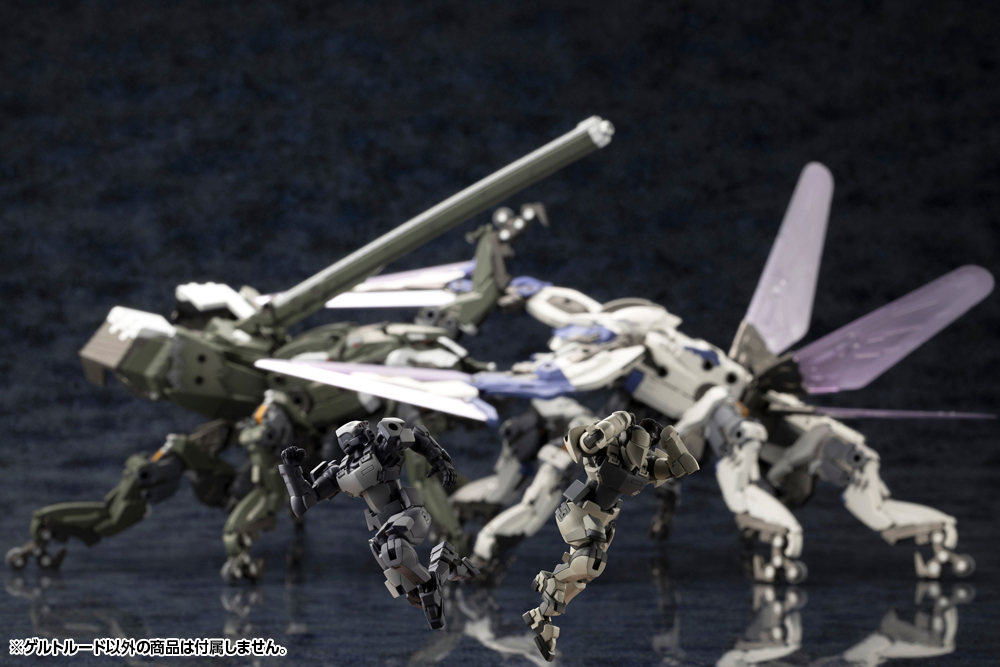 六角機牙 HEXA GEAR 大型格鬥用新機『Gertrud』36 公分長魄力尺寸以巨顎切斷敵人!