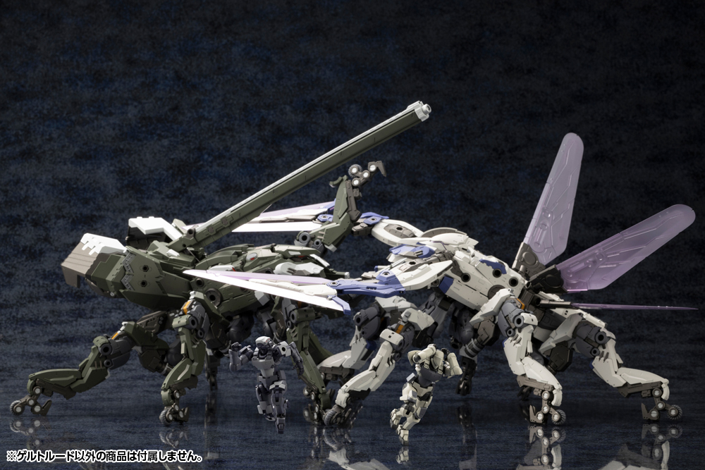 六角機牙 HEXA GEAR 大型格鬥用新機『Gertrud』36 公分長魄力尺寸以巨顎切斷敵人!