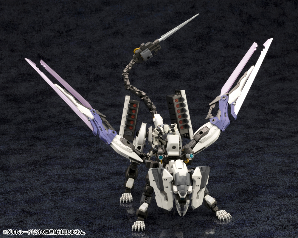 六角機牙 HEXA GEAR 大型格鬥用新機『Gertrud』36 公分長魄力尺寸以巨顎切斷敵人!