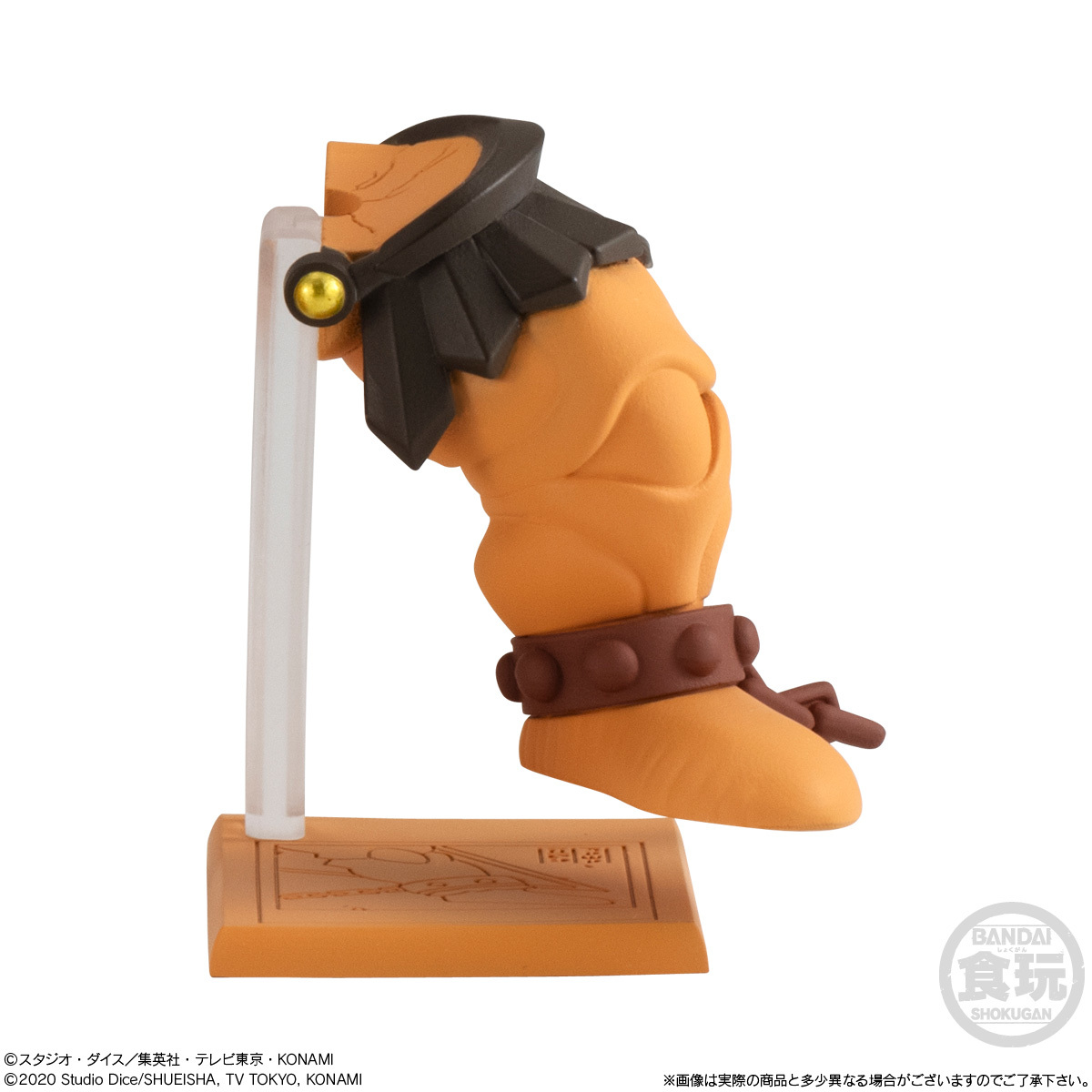 萬代食玩『遊戲王收藏 EX01 召喚神艾克佐迪亞』被封印狀態、合體造型可愛再現！