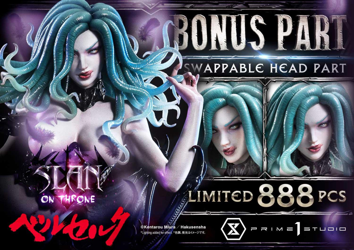 Prime 1 Studio《烙印勇士》絲蘭(スラン)1/4 比例全身雕像特典版「胎海的娼姬」妖媚立體化!