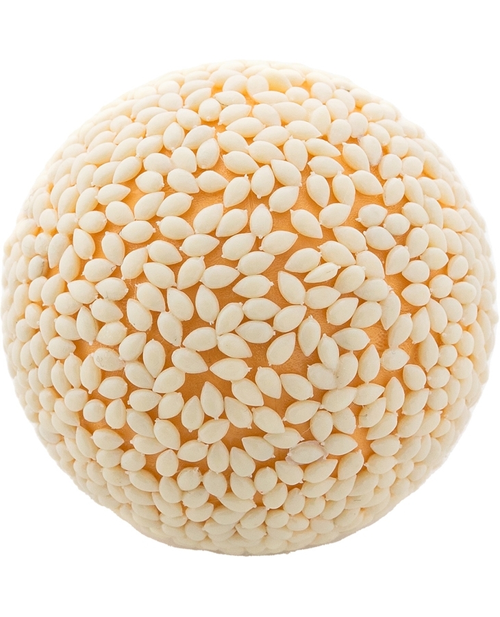 SYUTO 1/1 比例超逼真『芝麻球組裝模型』900粒芝麻忠實還原!還有紅豆內餡