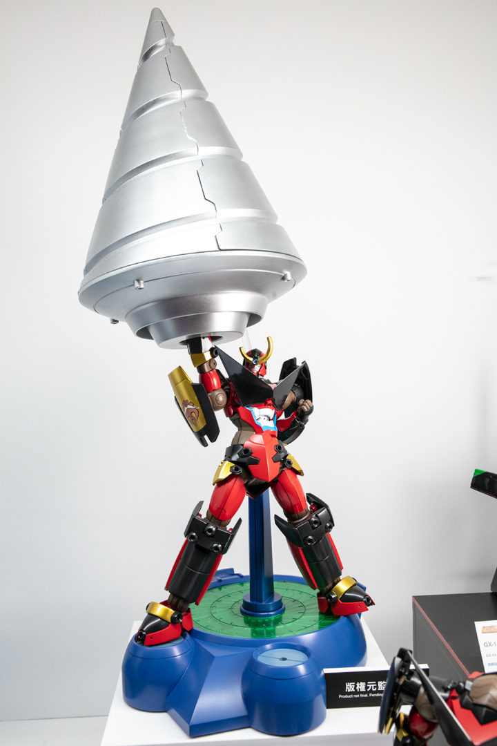 天元突破『超合金魂 紅蓮螺巖』模型最新試作品展出 搭載突破天際的鑽頭螺旋機構!