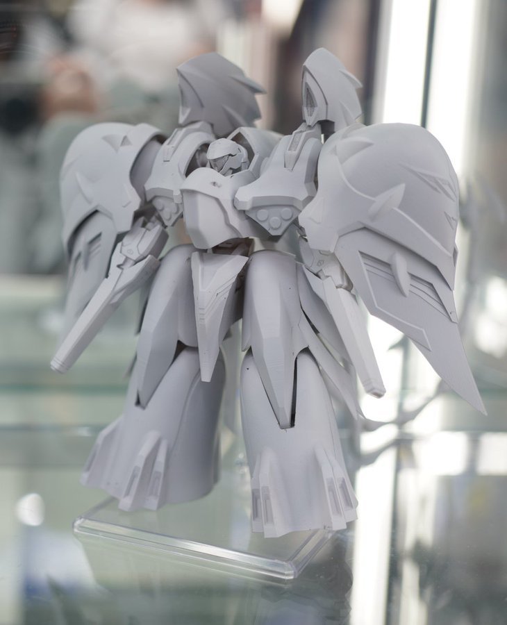 GSC『MODEROID』組裝模型系列展出尼爾瓦修零式、鐵人28號FX、黑百合...等實體試作品！