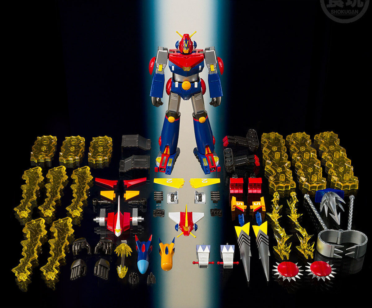 SMP『超電磁機器人 孔巴德拉V LET'S COMBINE套組』還原懷舊超合金玩具色彩、質感再登場!