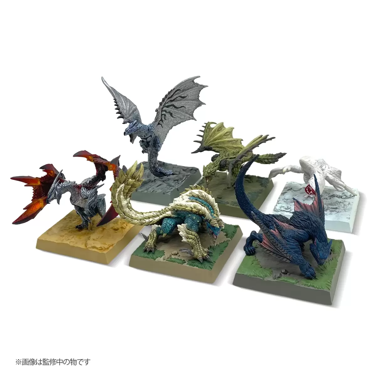 CFB 新系列『魔物獵人 Monster Collection Gallery Vol.2』雕像盒玩 雷狼龍、奇怪龍登場！