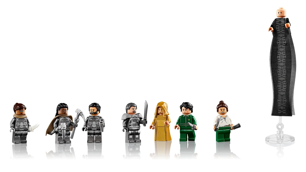 LEGO 10327 Icons 系列《沙丘》亞崔迪皇家撲翼機(Atreides Royal Ornithopter)可展開、收闔、拍動的機翼再現!