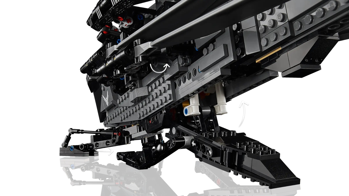 LEGO 10327 Icons 系列《沙丘》亞崔迪皇家撲翼機(Atreides Royal Ornithopter)可展開、收闔、拍動的機翼再現!